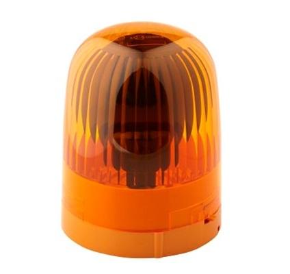 Girofar galben HELLA 2RL 007 550-001, 12V, bec H1, montaj fix pe suprafață plană, dimensiuni 172x137 mm